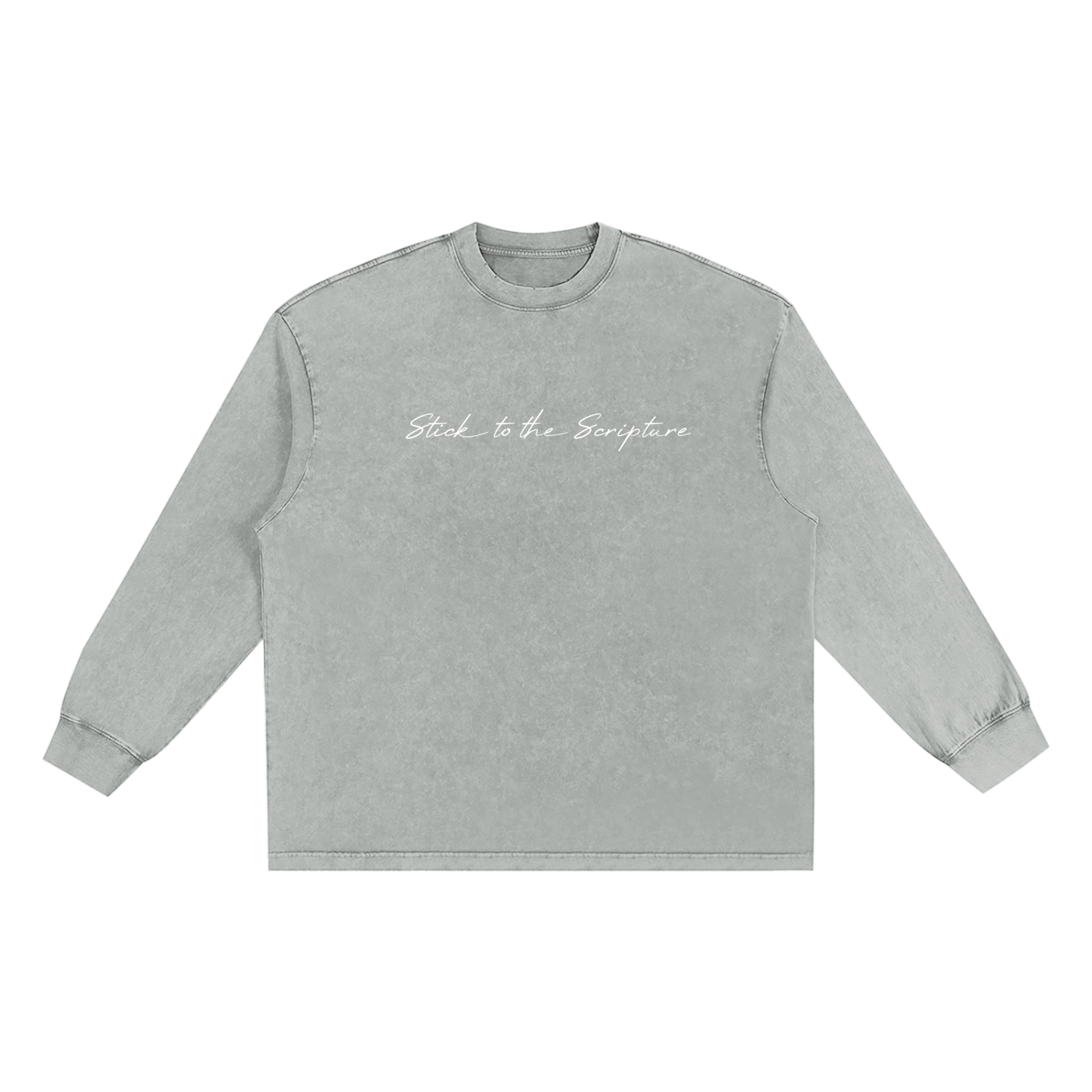 Proverbs 28 Snow Washed Frayed Edge T-Shirt