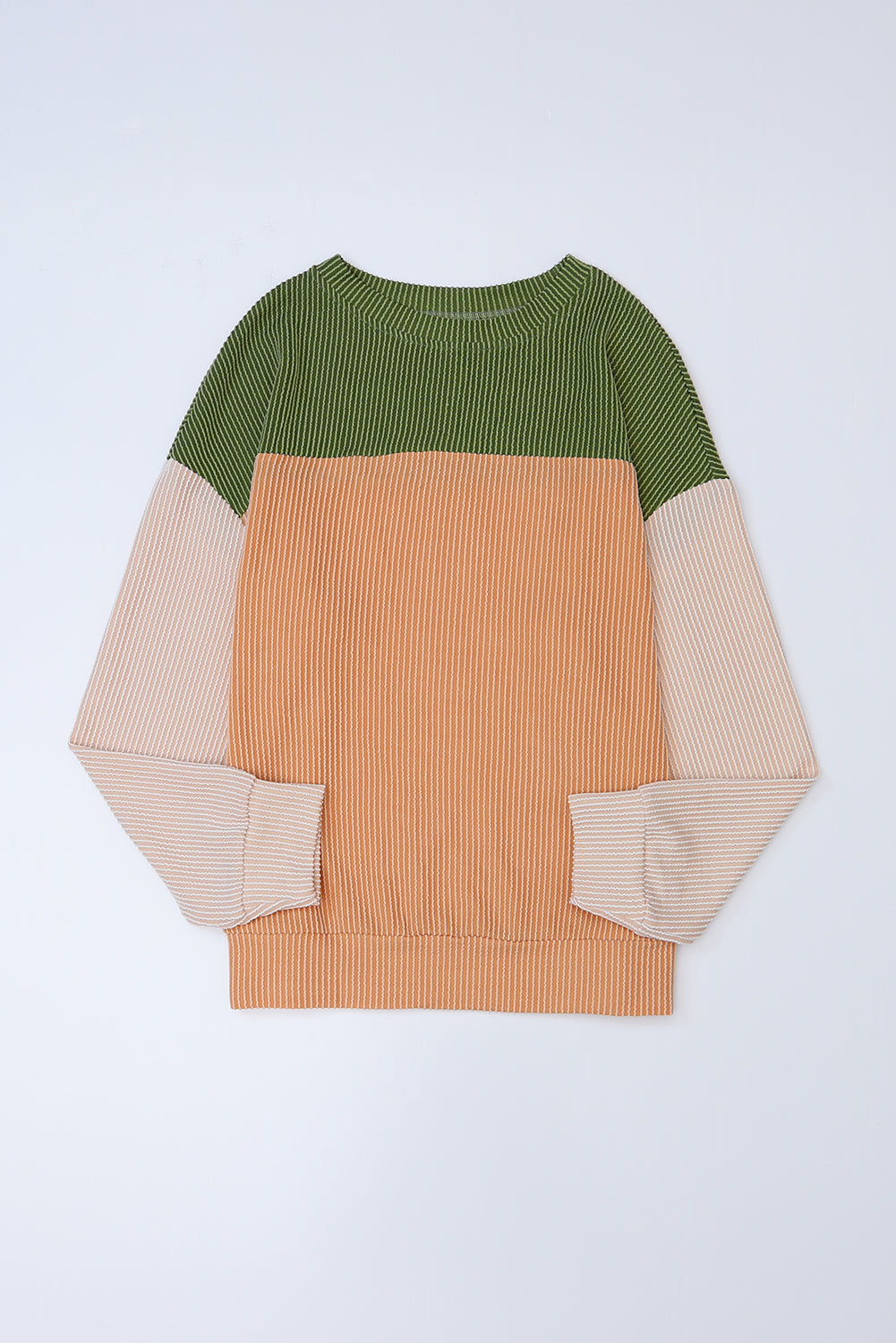 Corduroy Long Sleeve Top - Cowaa
