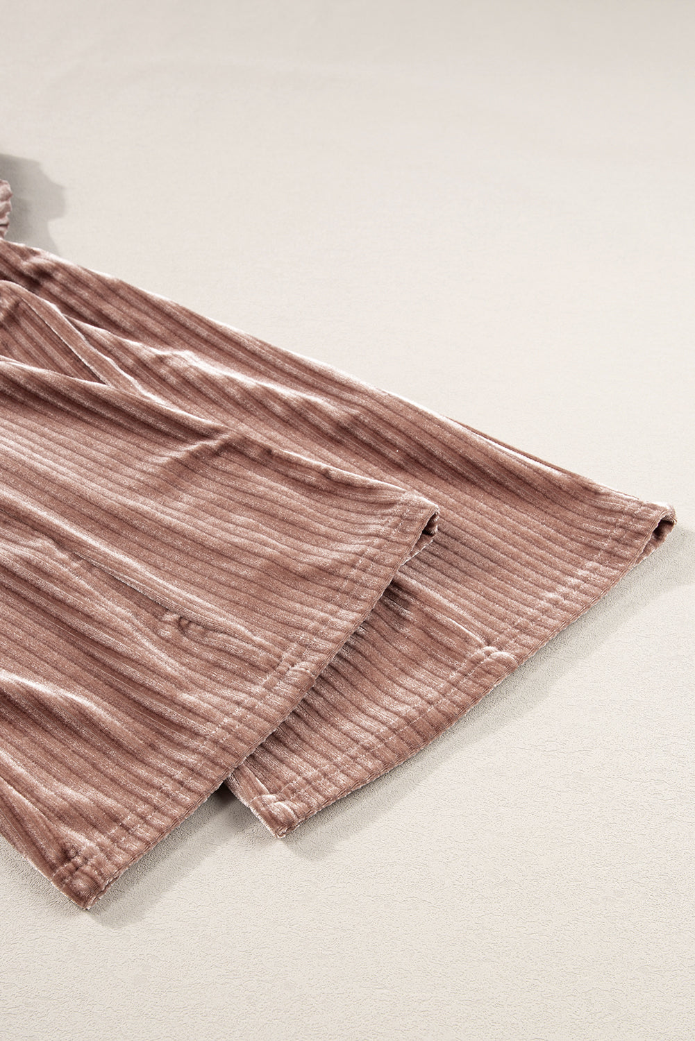 High Waist Corduroy Flare Pants - Cowaa