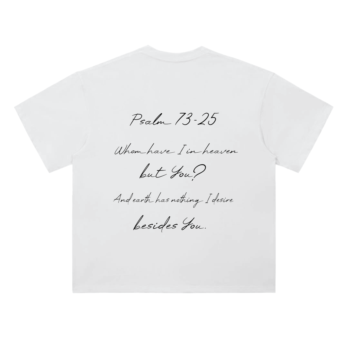 Desire Heavyweight Drop Shoulder Cotton T-Shirt