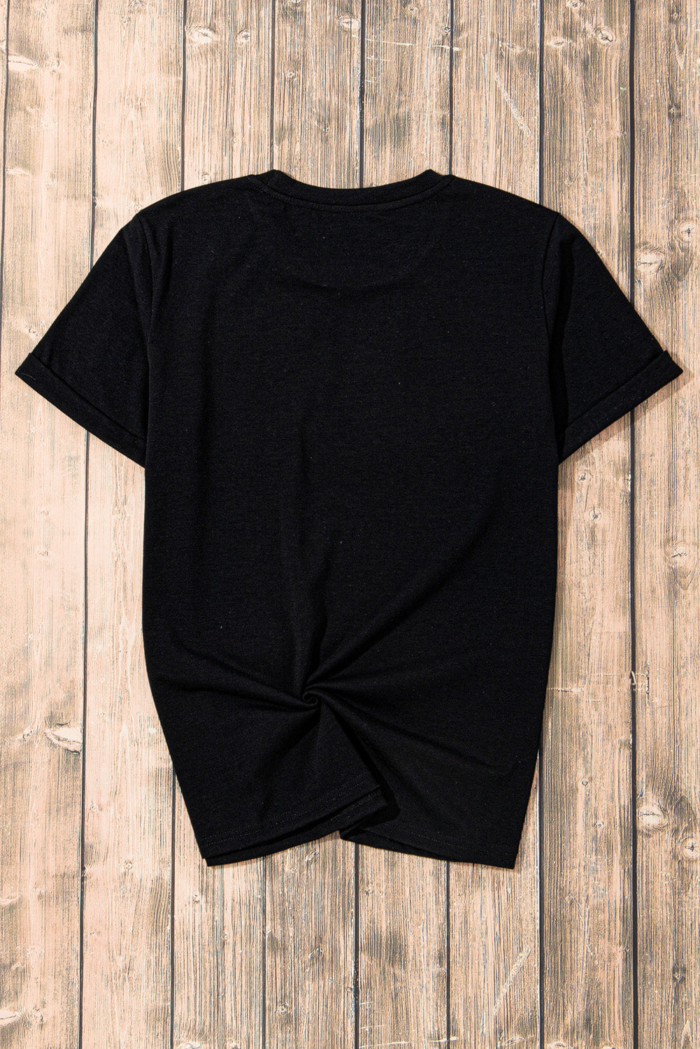 Black Always Keep Growing Butterfly Flower Graphic Tee - Cowaa