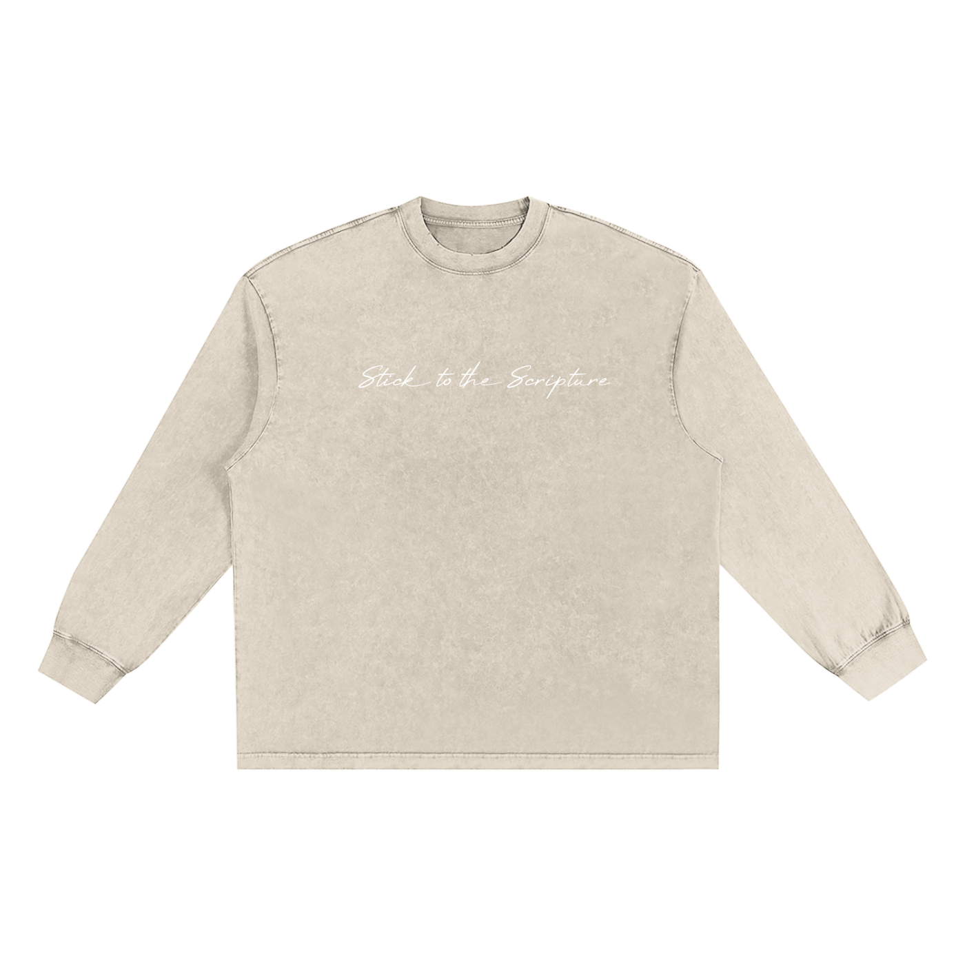 Proverbs 28 Snow Washed Frayed Edge T-Shirt