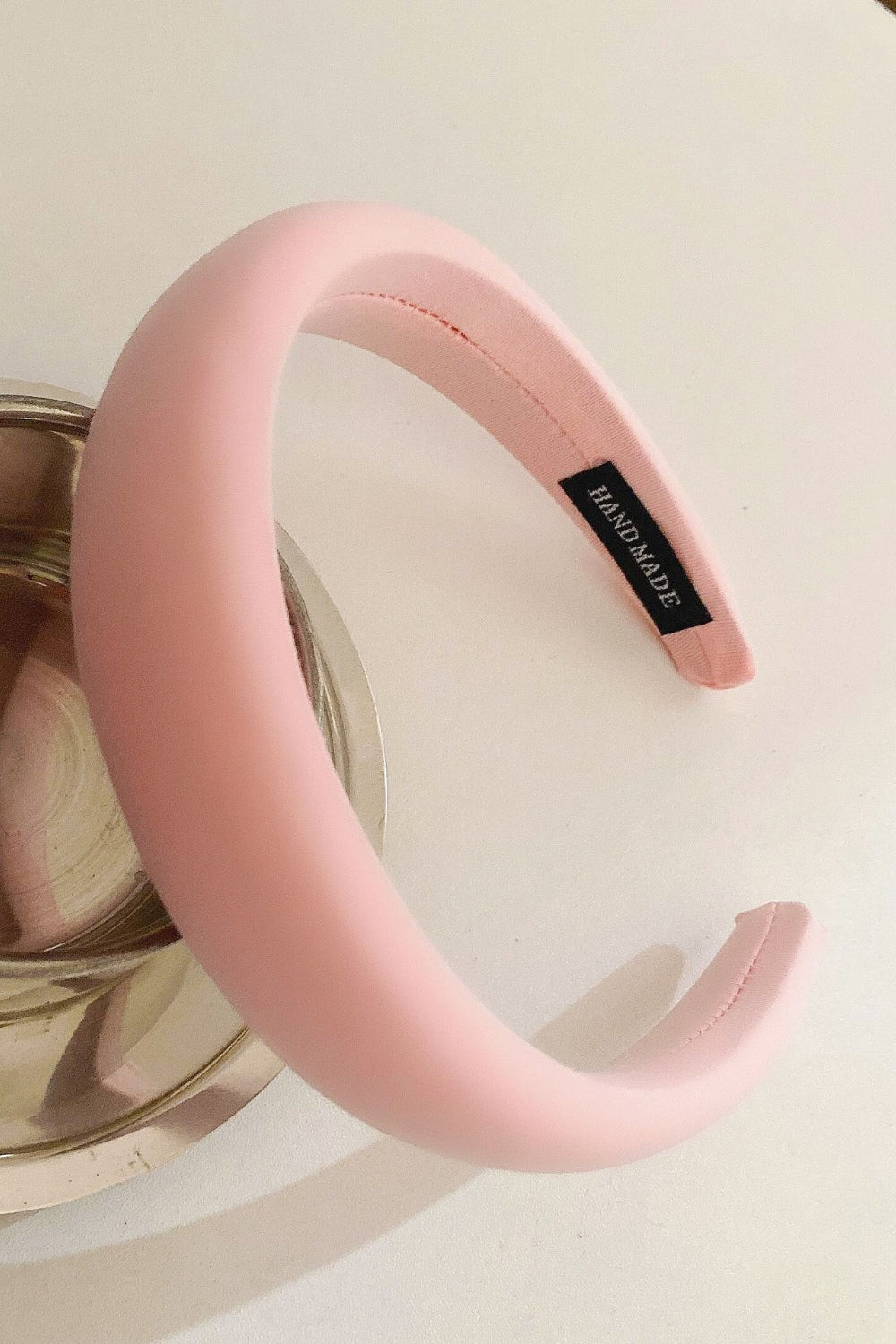 Solid Polyester Wide Headband - Cowaa