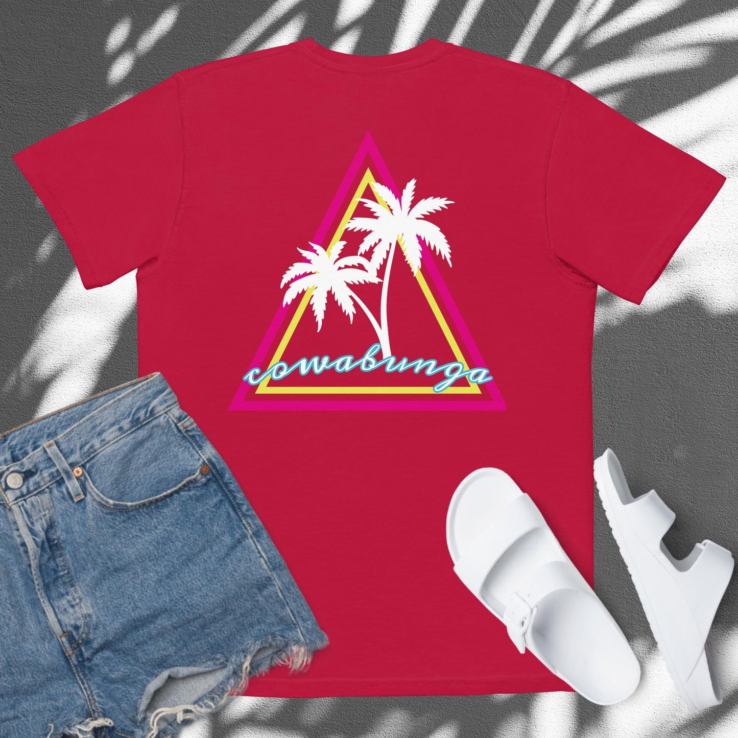 Unisex Cowabunga Pocket T-Shirt - Cowaa