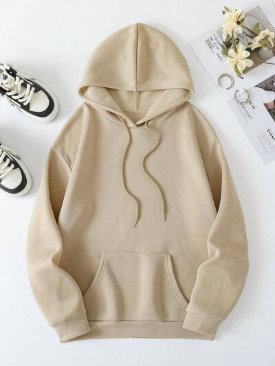 FAITH OVER FEAR Dropped Shoulder Hoodie - Cowaa