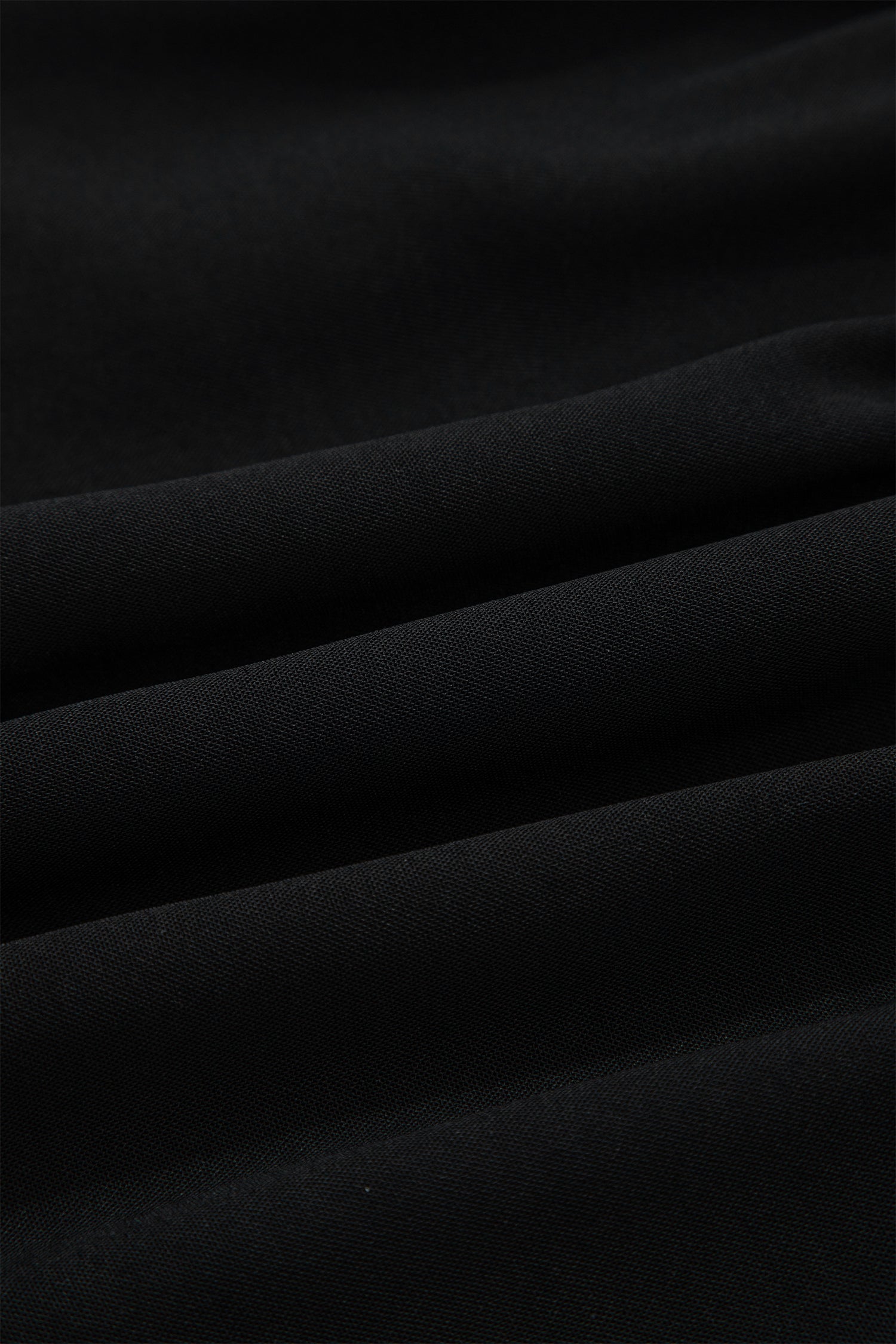 Black Plus Size Frilled Elastic Waist Lace Trim Boho Ruffled Shorts - Cowaa