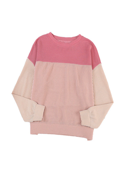 Corduroy Long Sleeve Top - Cowaa