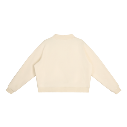 Nurse Essential Fleece Mock-Neck Crew Sweatshirt