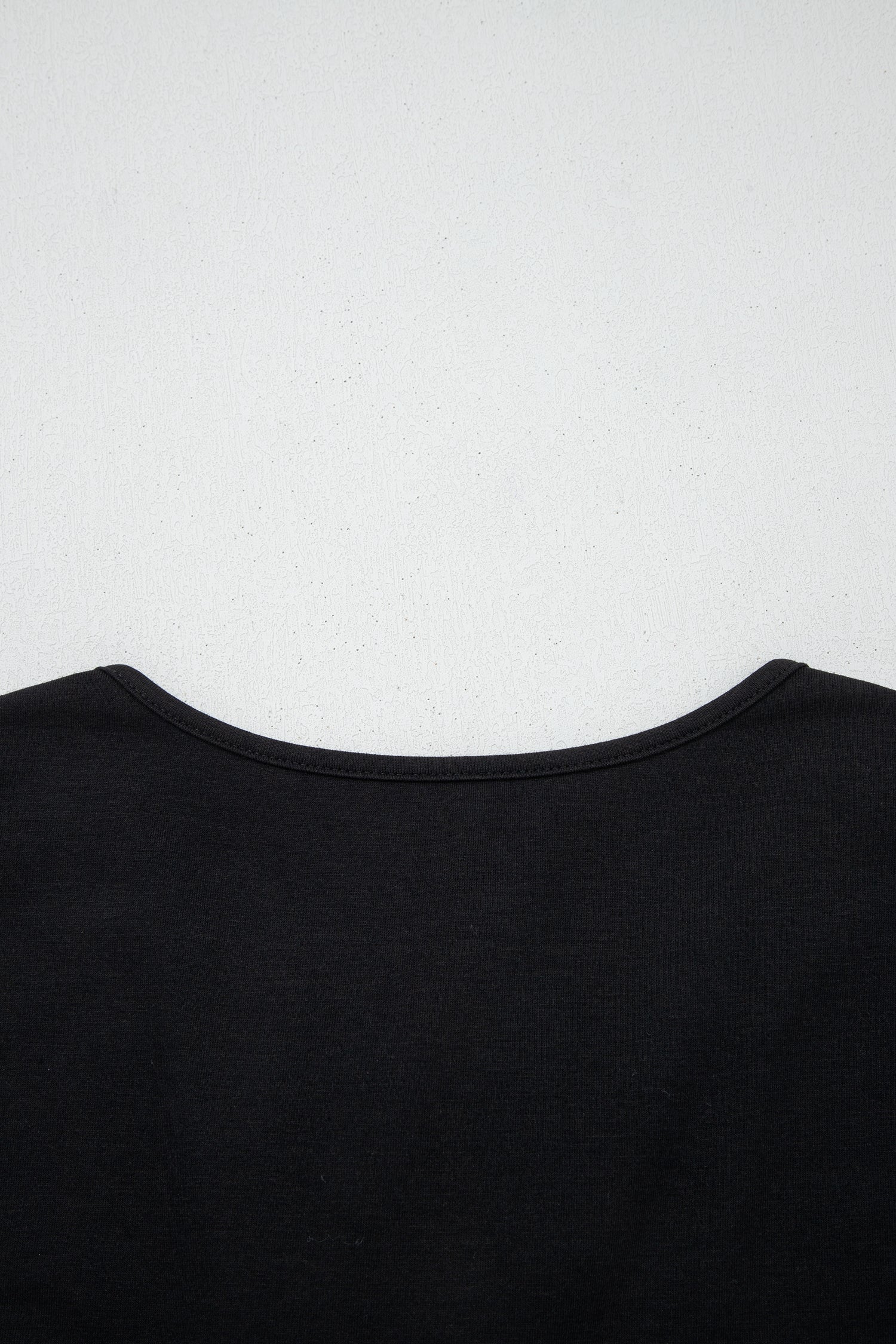 Black Plus Size Solid Color Bow Tie Peplum Tank Top - Cowaa