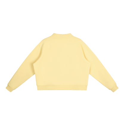 Nurse Essential Fleece Mock-Neck Crew Sweatshirt