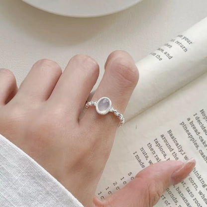 925 Sterling Silver Open Ring.