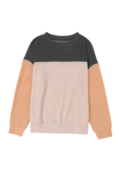 Corduroy Long Sleeve Top - Cowaa