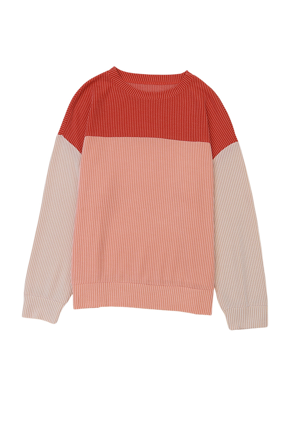 Corduroy Long Sleeve Top - Cowaa