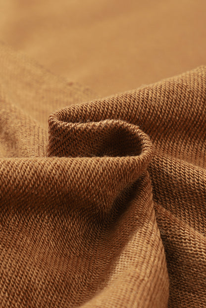 Slouchy Drop Shoulder Sweatshirt - Cowaa