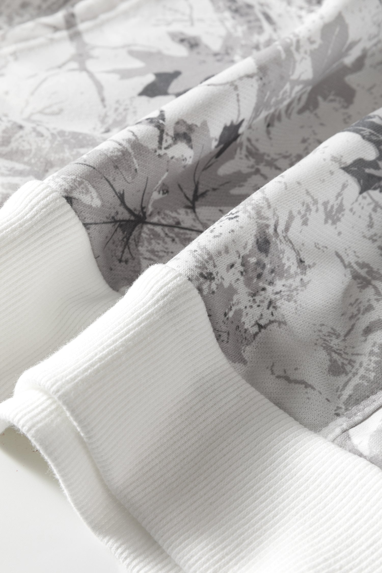 Light Grey Light Woodland Camo Classic Hoodie and Sweatpants Set - Cowaa