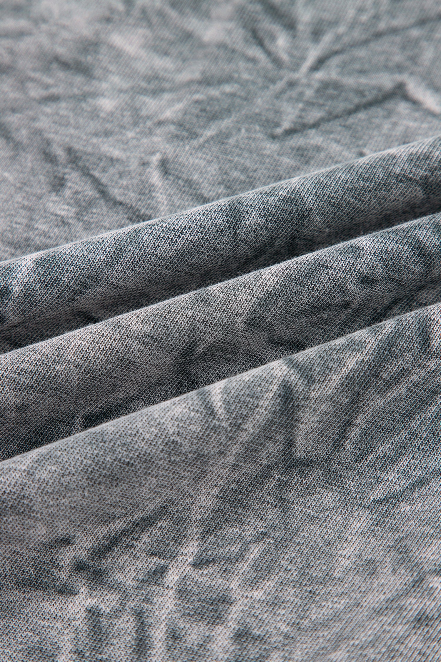 High-rise saved by grace Letter Embroidery Mineral Wash Loose Sweatshirt - Cowaa