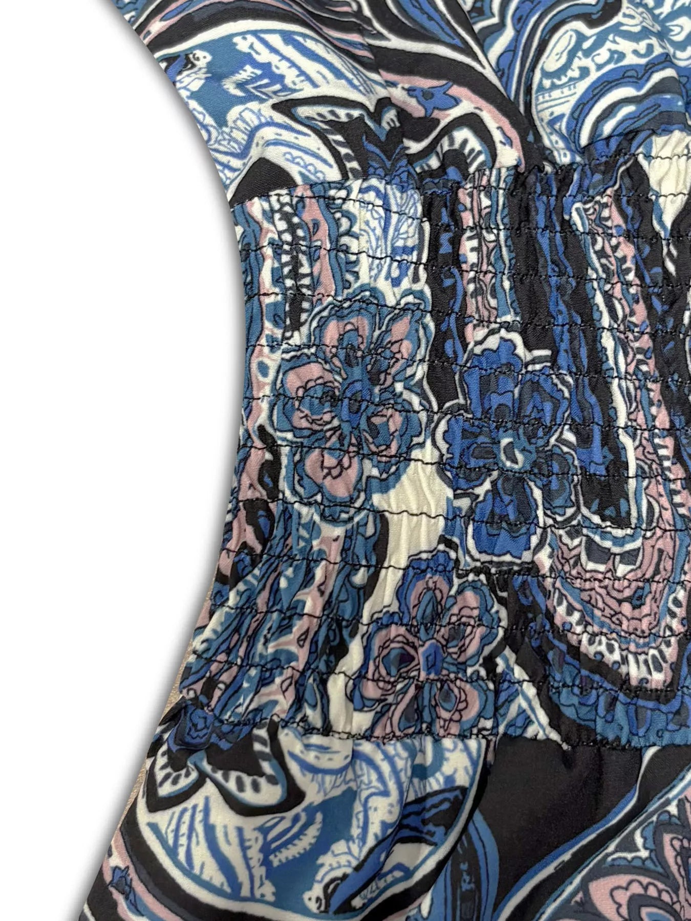 Plus Size Floral V-Neck Cap Sleeve Maxi Dress.