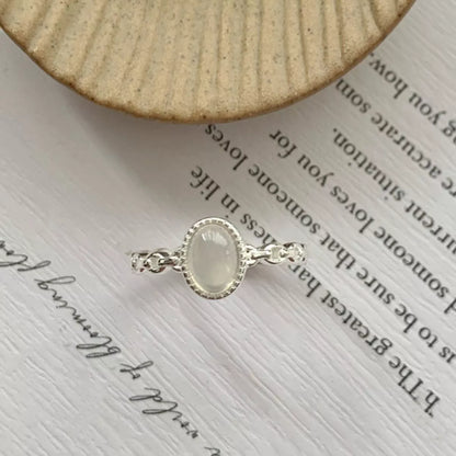 925 Sterling Silver Open Ring.