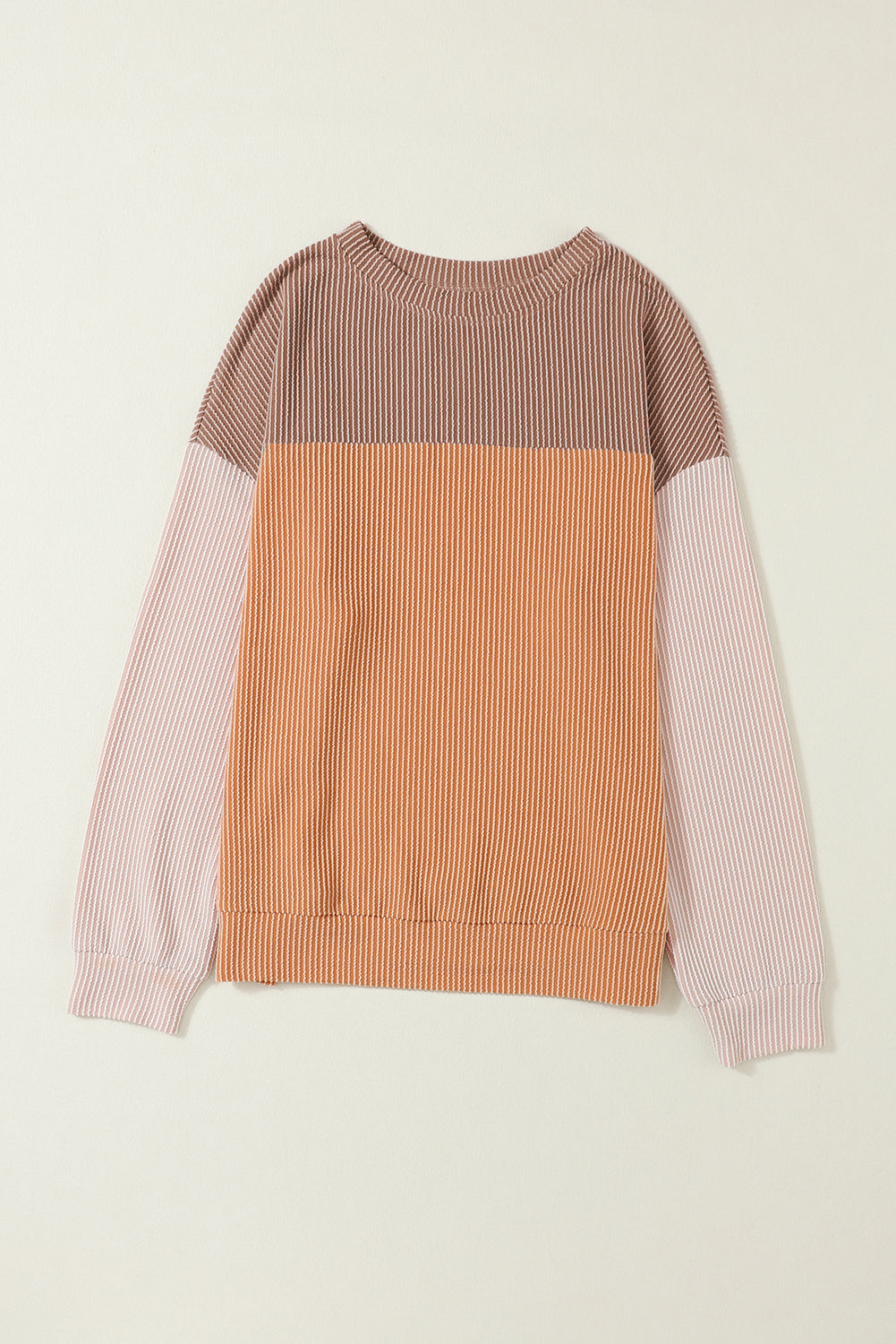Corduroy Long Sleeve Top - Cowaa