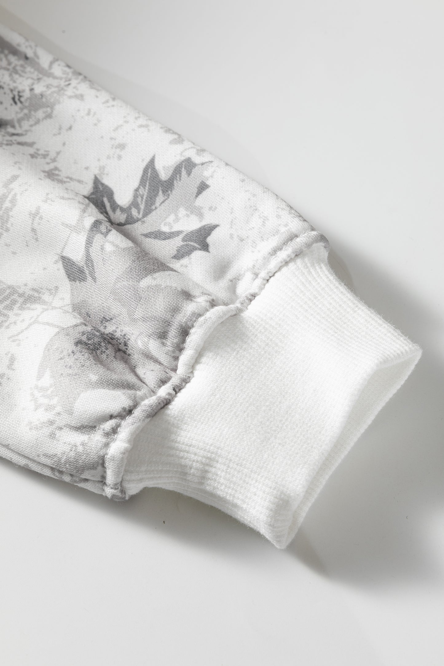 Light Grey Light Woodland Camo Classic Hoodie and Sweatpants Set - Cowaa