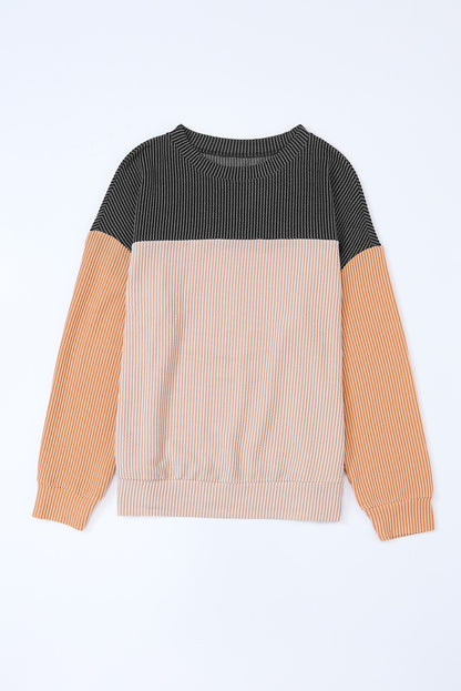 Corduroy Long Sleeve Top - Cowaa