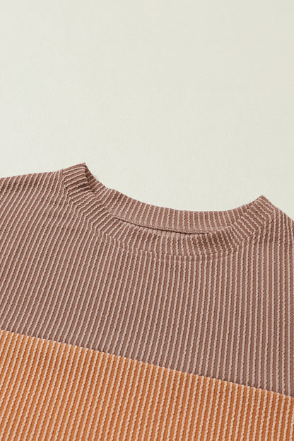 Corduroy Long Sleeve Top - Cowaa