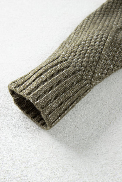 Knit Loose Fit Sweater Dress - Cowaa