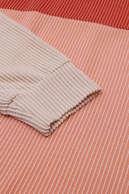 Corduroy Long Sleeve Top - Cowaa