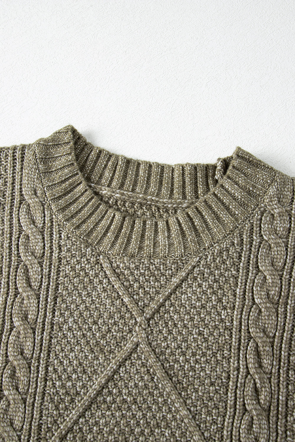 Knit Loose Fit Sweater Dress - Cowaa