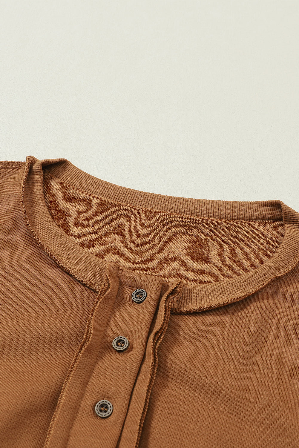 Slouchy Drop Shoulder Sweatshirt - Cowaa