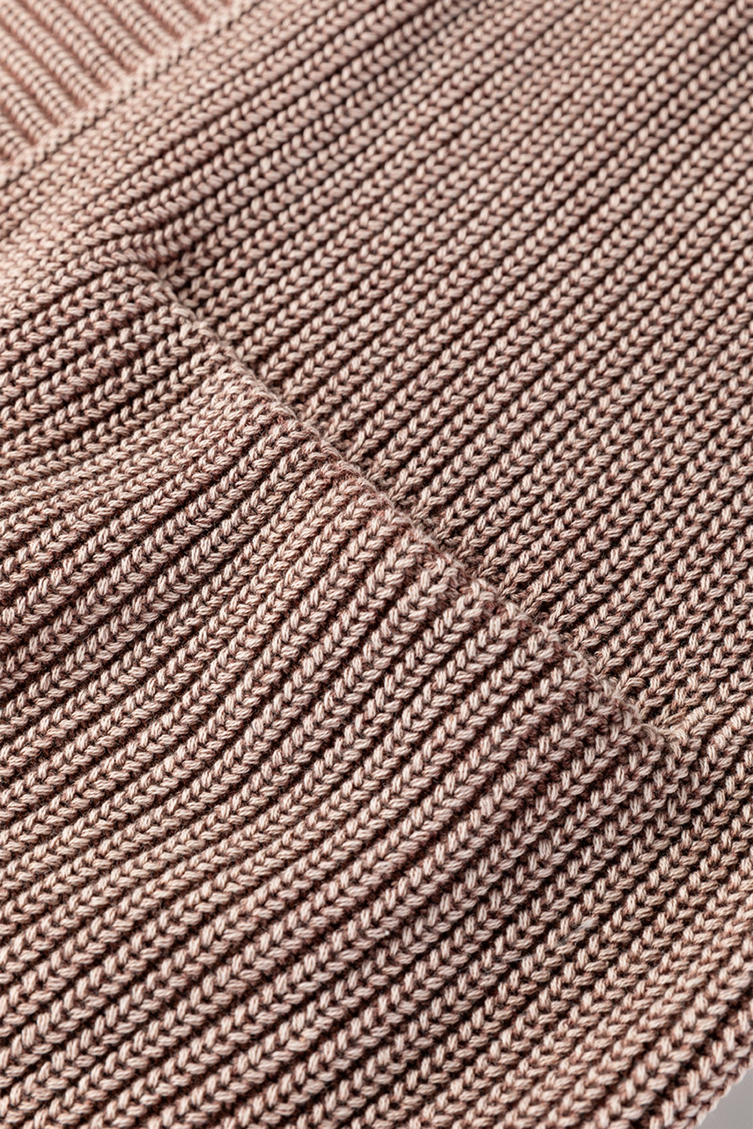 Chestnut Mineral Wash Exposed Seam Patchwork Knit Open Sweater Cardigan - Cowaa