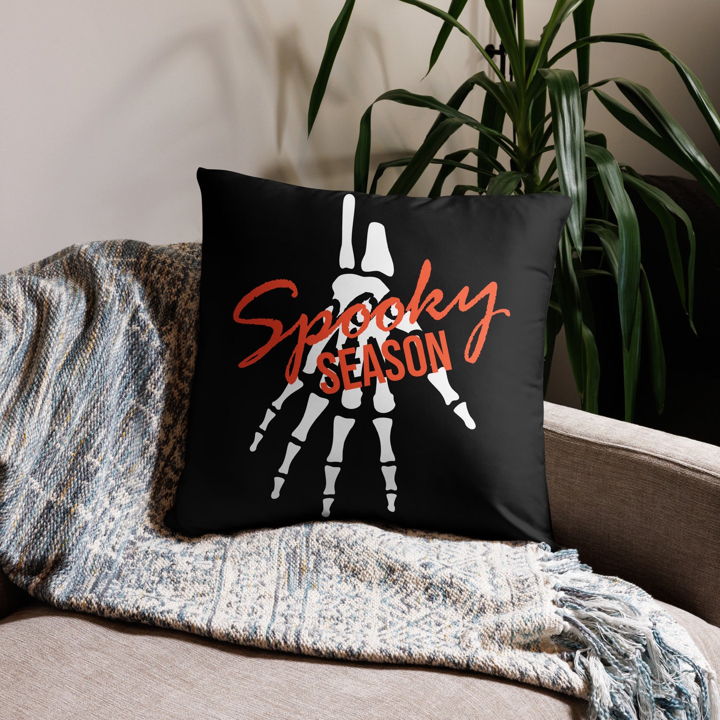 Spooky Season Halloween Decorative Pillow
