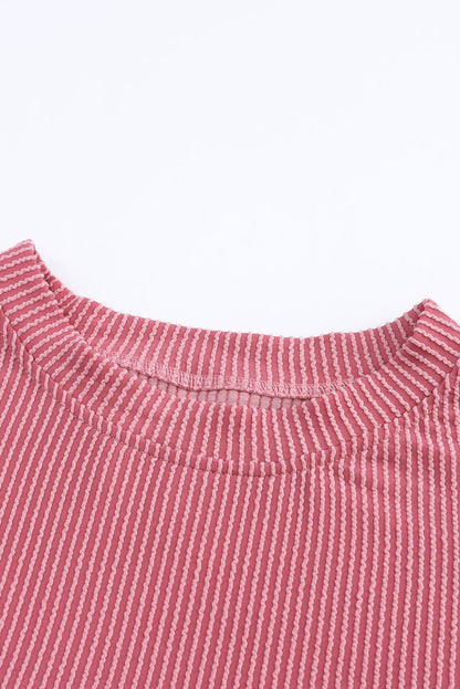 Corduroy Long Sleeve Top - Cowaa