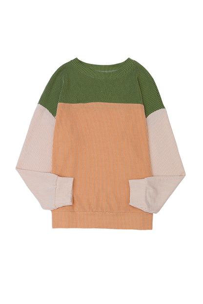 Corduroy Long Sleeve Top - Cowaa