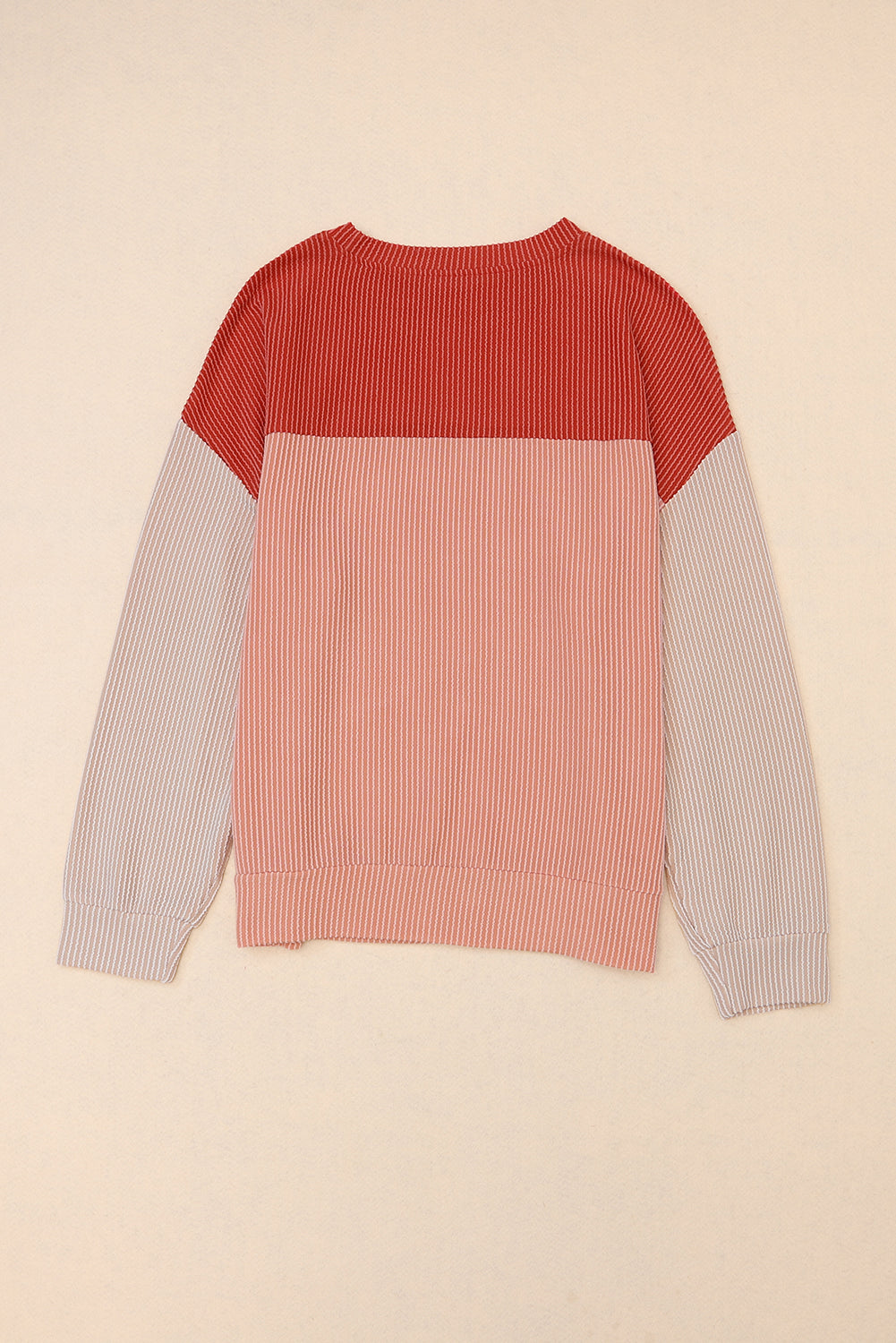 Corduroy Long Sleeve Top - Cowaa
