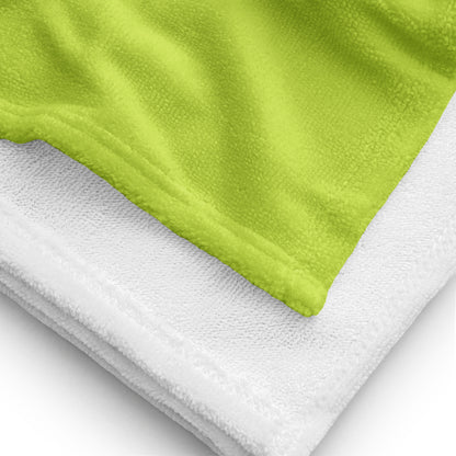 Bright Green Beach Towel