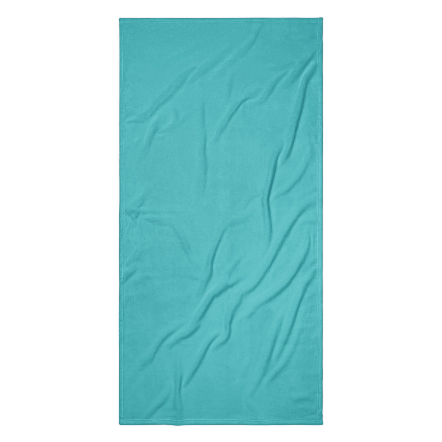 Teal Blue Beach Towel