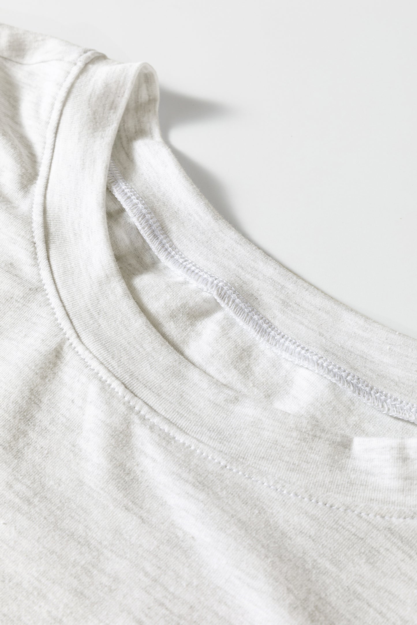 Oatmeal Shirred Cuffs Puff Sleeve Peasant Top - Cowaa