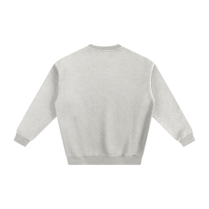 Gray sweatshirt on a white background