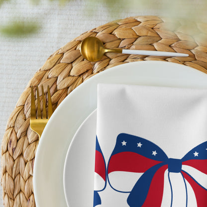 Patriotic Cloth Napkin 4 Piece Set
