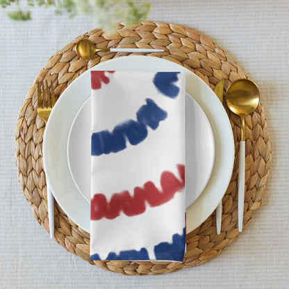 Patriotic Cloth Napkin 4 Piece Set