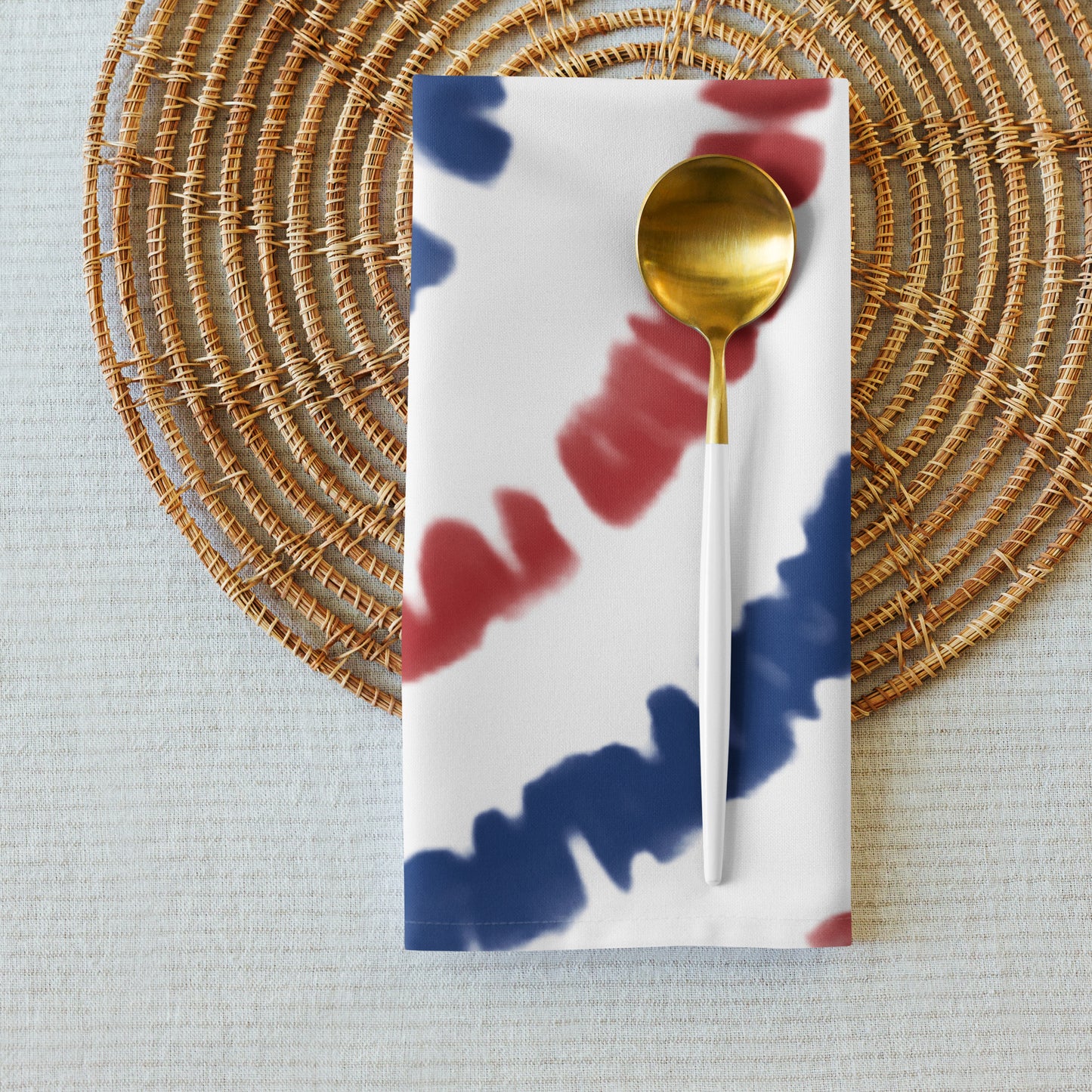 Patriotic Cloth Napkin 4 Piece Set