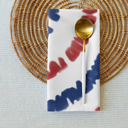 Patriotic Cloth Napkin 4 Piece Set