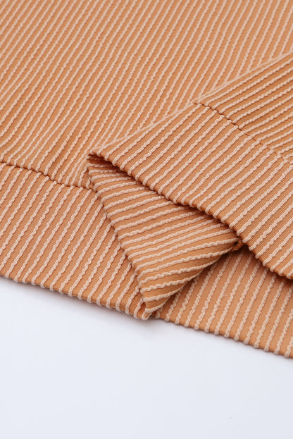 Corduroy Long Sleeve Top - Cowaa