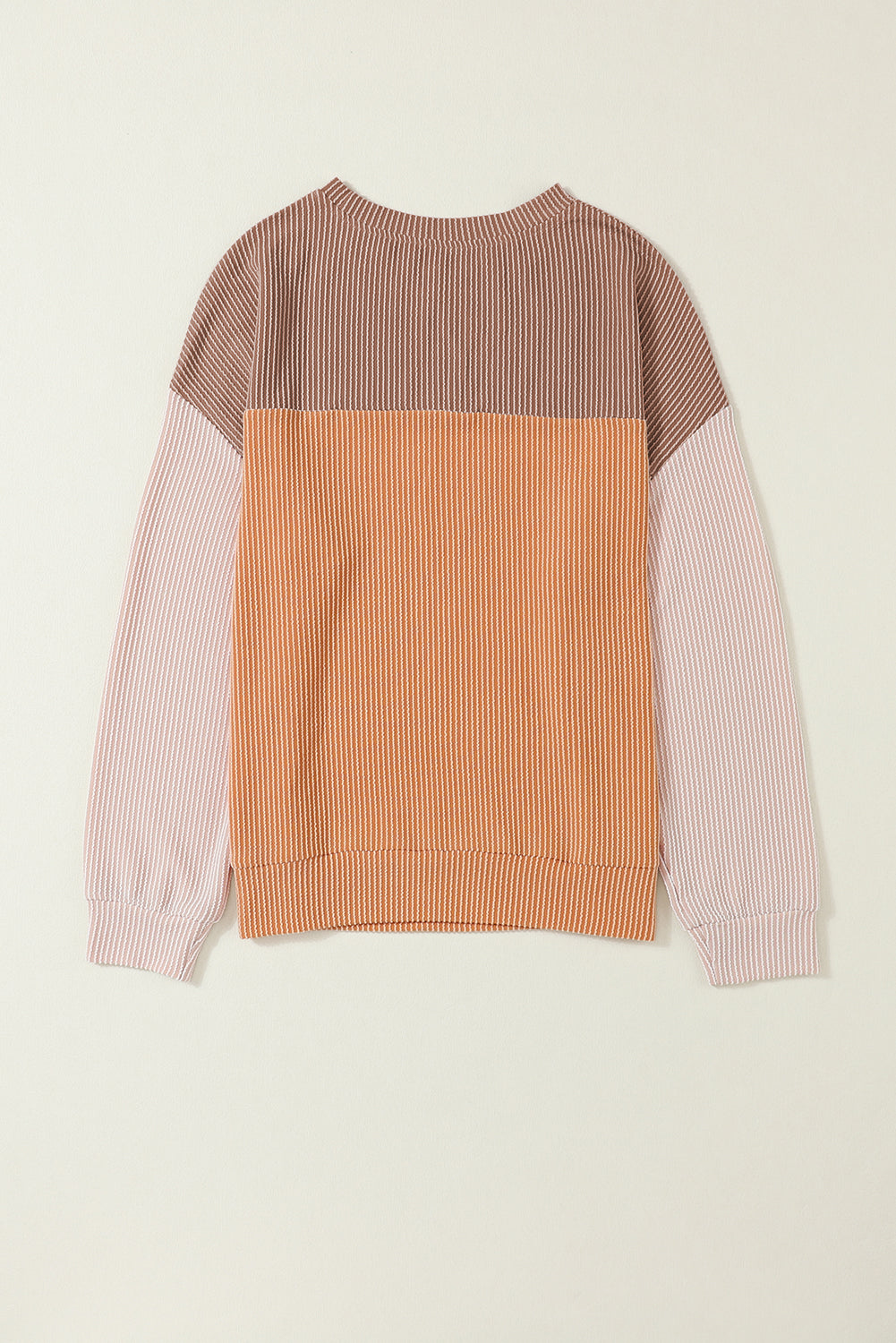 Corduroy Long Sleeve Top - Cowaa