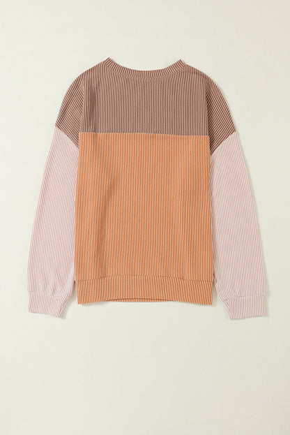 Corduroy Long Sleeve Top - Cowaa