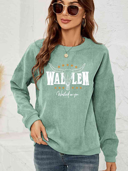 THE HELL I WON'T Graphic Sweatshirt - Cowaa