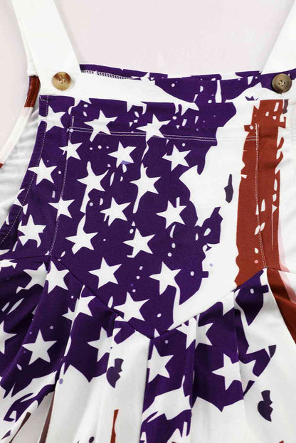 Pocketed Wide Strap Overall - Cowaa