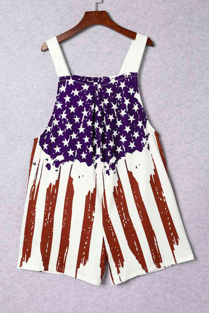 Pocketed Wide Strap Overall - Cowaa