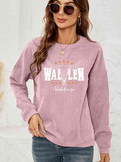 THE HELL I WON'T Graphic Sweatshirt - Cowaa